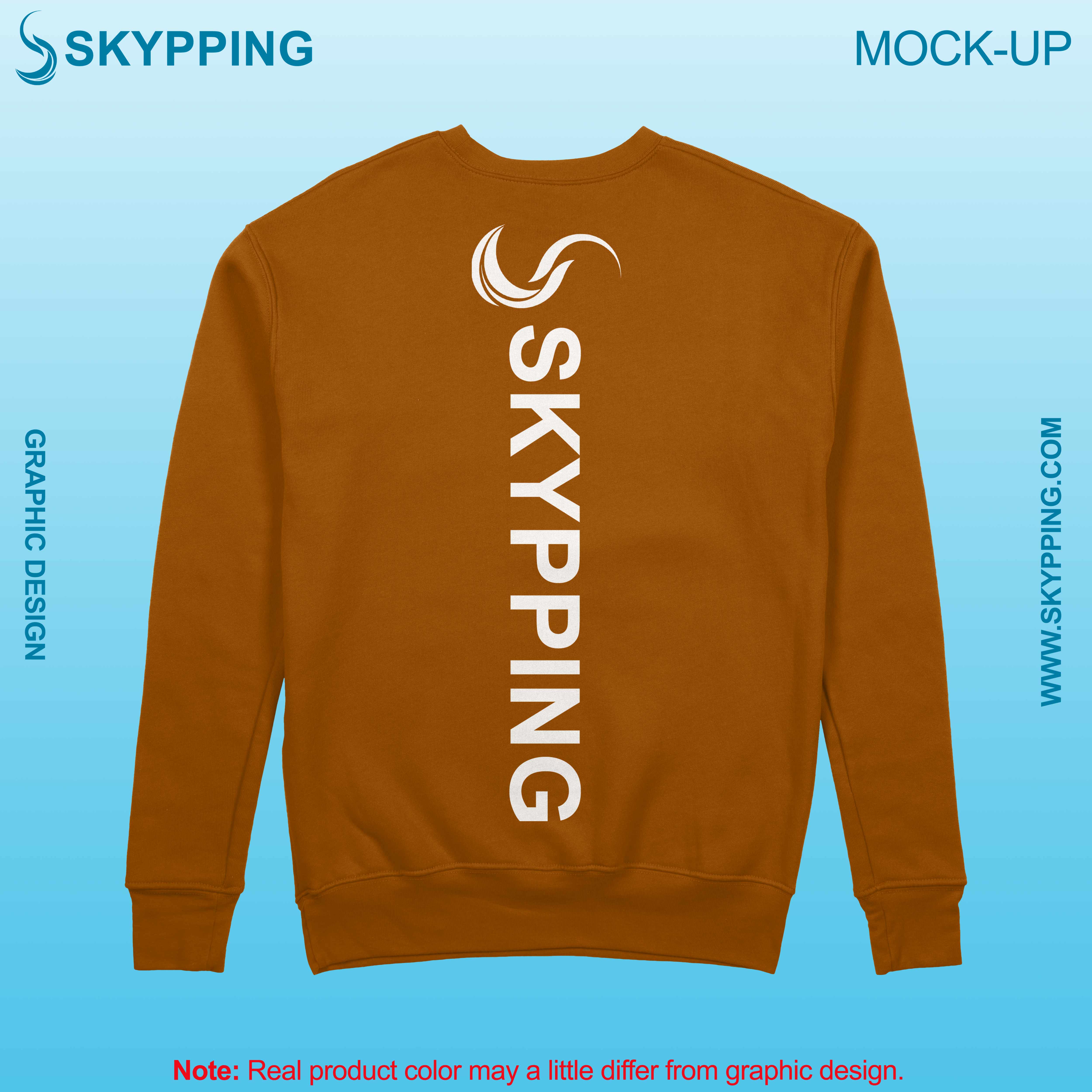 Sweatshirt with set-in style sleeve